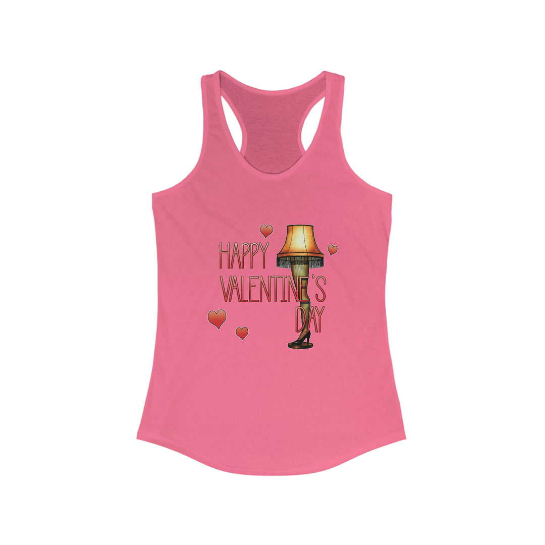 A Christmas Story "Love is a Major Award" Valentine's Day Women's Racerback Tank