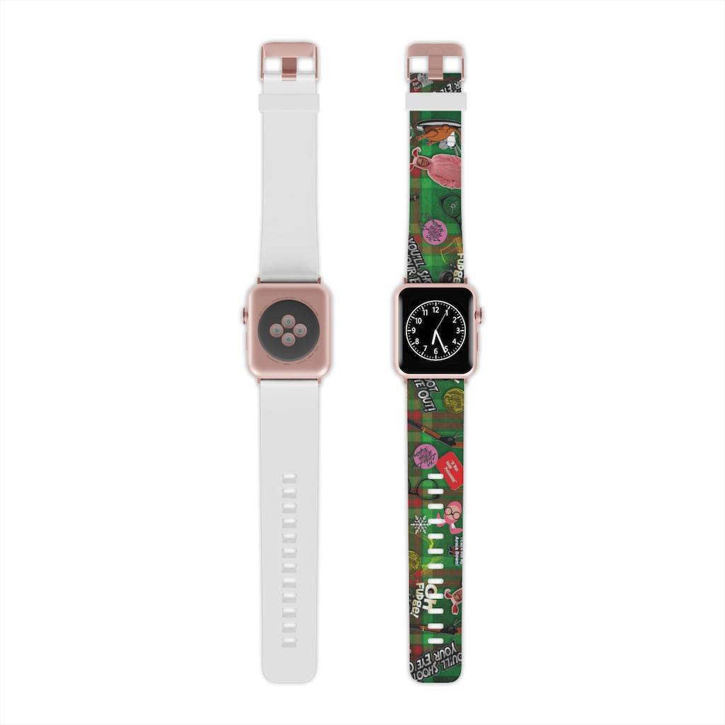 ACSF Plaid Pattern Watch Band for Apple Watch