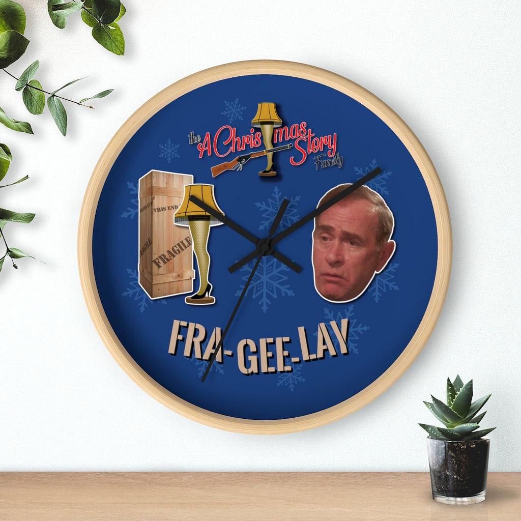 ACSF "Frageelay" Wall clock