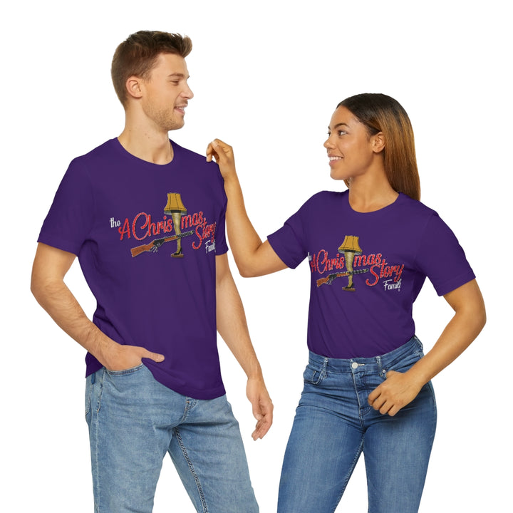 A Christmas Story "The Family" Unisex Jersey Short Sleeve Tee