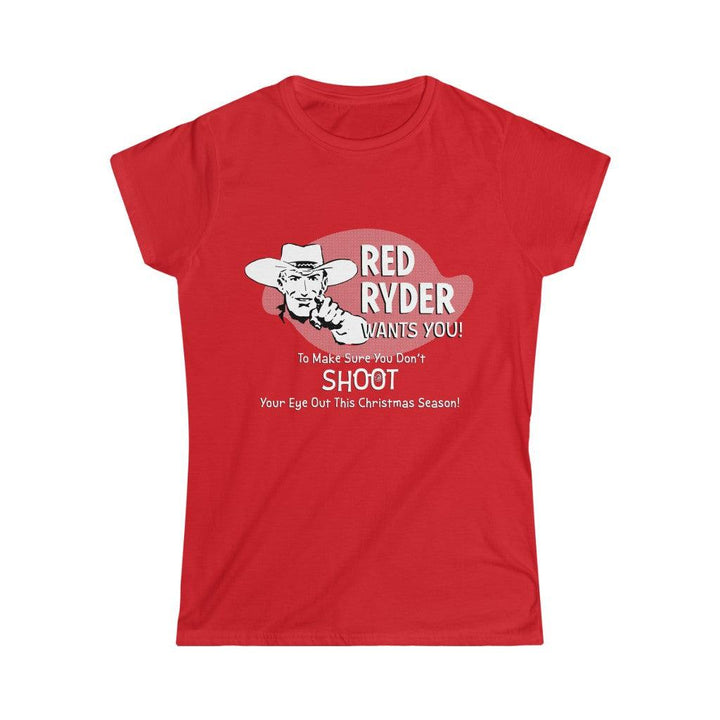 ACSF "Red Ryder Shoot Your Eye Out" Women's Short Sleeve Tee