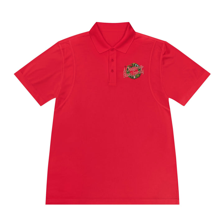 A Christmas Story "ACSF Wreath Logo" Men's Sport Polo Shirt
