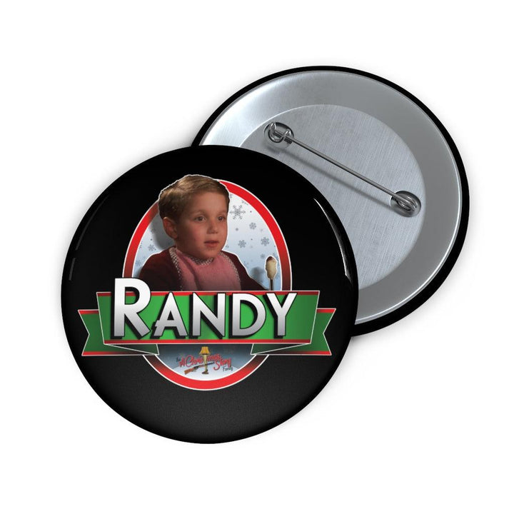 "Randy Ribbon Design" Pin Buttons