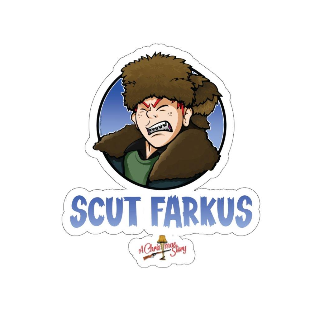 Scut Farkus Cartoon ACSF Sticker