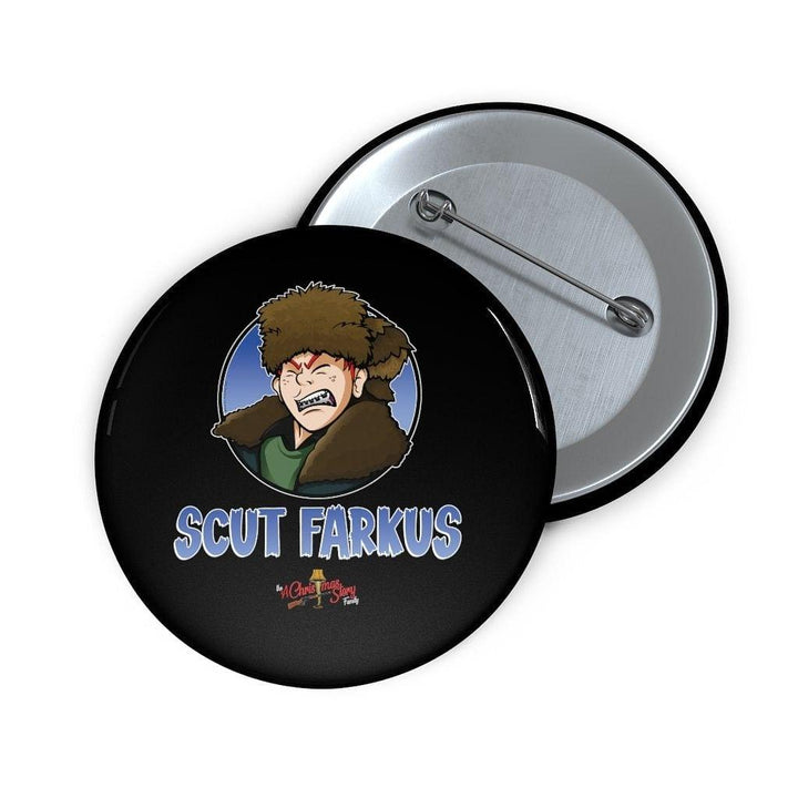 Scut Farkus Cartoon Custom Pin Buttons