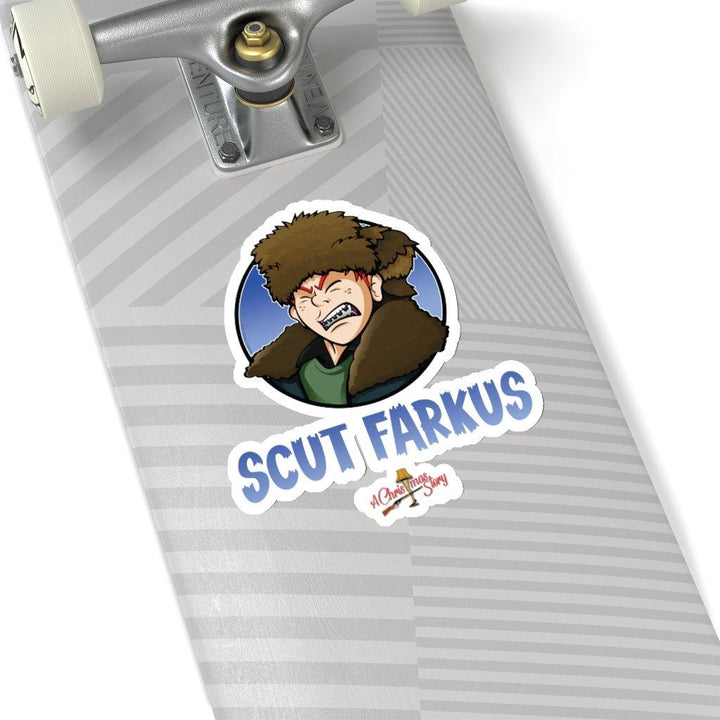 "Scut Farkus" Cartoon Sticker