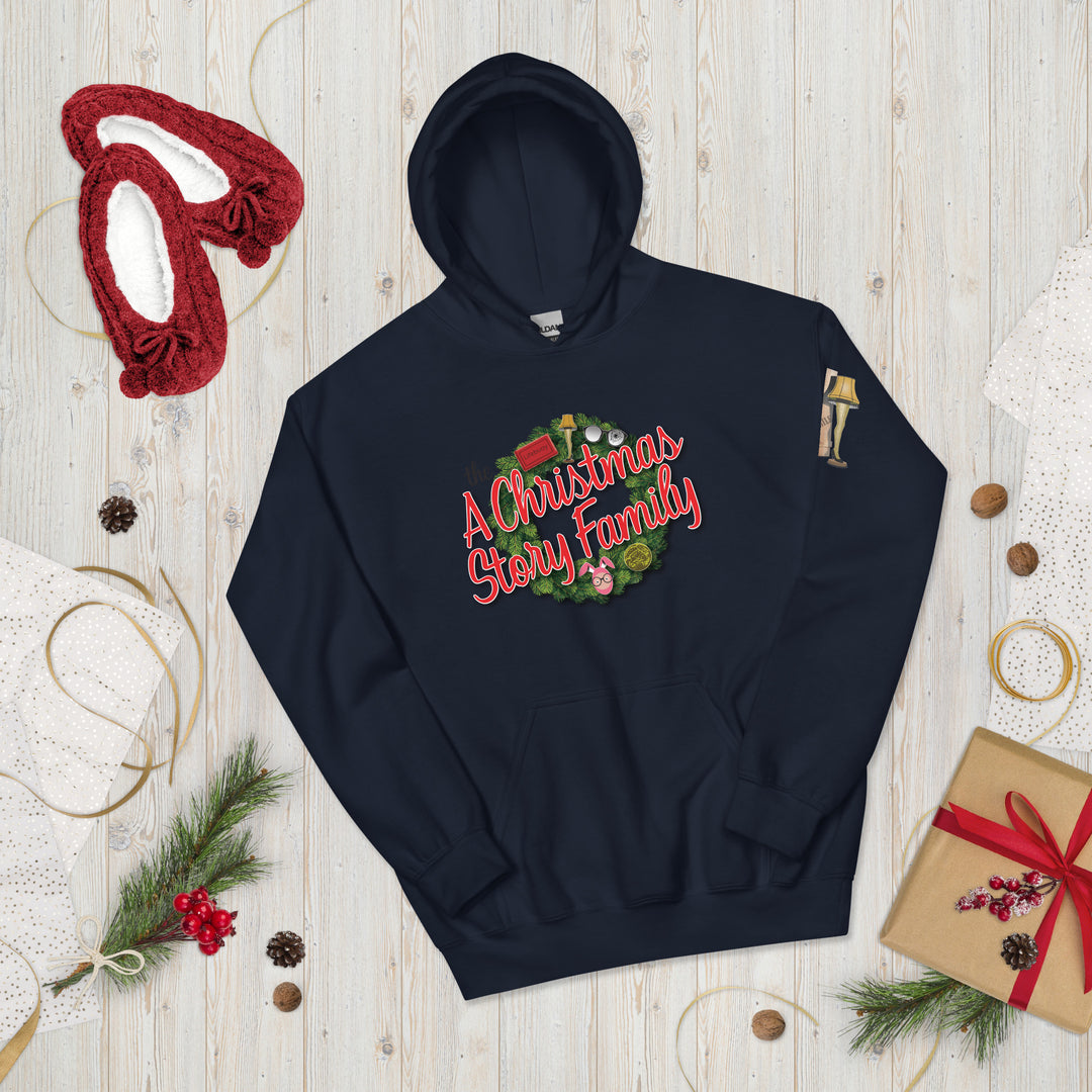 A Christmas Story Family Soft, Smooth, and Stylish Hoodie | Unisex | Multiple Colors - A Christmas Story Family