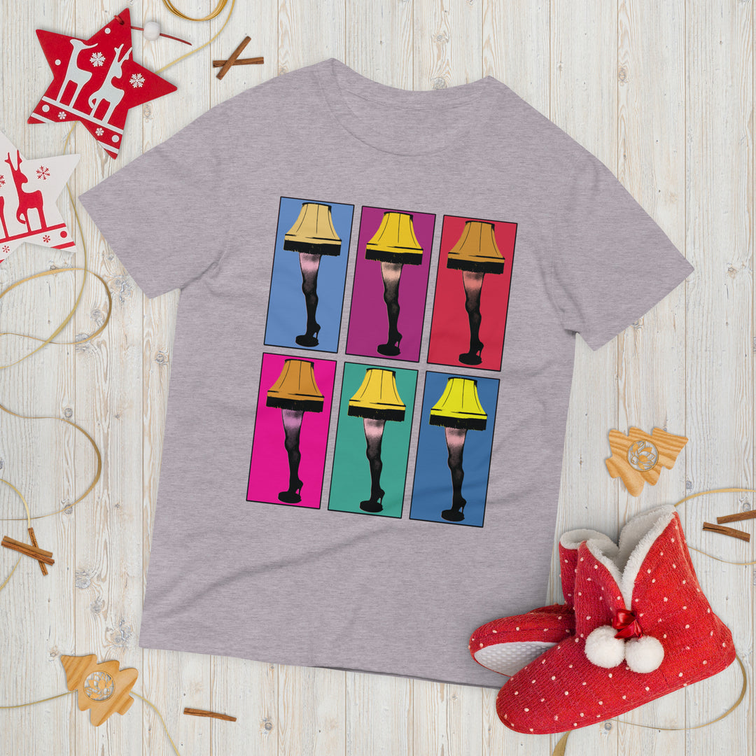 A Christmas Story Leg Lamp Warhol - Unisex T-Shirt, Multiple Colors - A Christmas Story Family